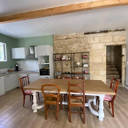 Belle Maison En Pierre Entre St Emilion Et Bordeaux Semesterbostad *